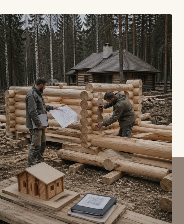 Проектирование и строительство домов из бревна в Петропавловске-Камчатском